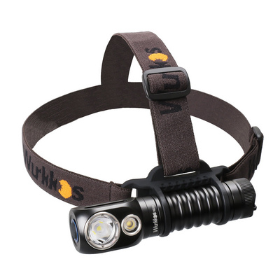 Hot Sale LED Flashlight USB C Rechargeable 21700 2000LM Headlamp Dual LEDs Light Spotlight Floodlight with Magnetic Tail