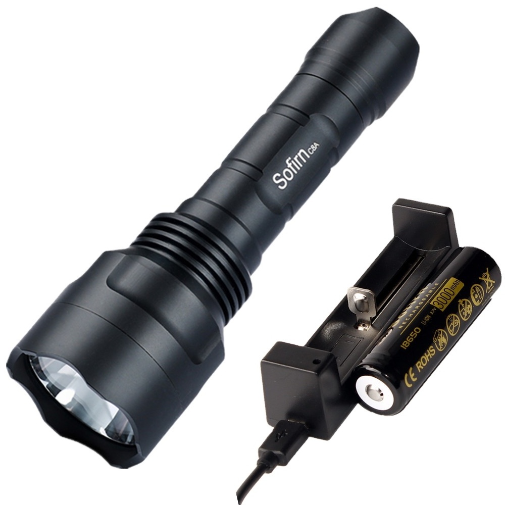 C8A  XP-L2  Tacticals Torch Light Glare Long Distance Led Flashlight Kit For Indoor And Outdoor