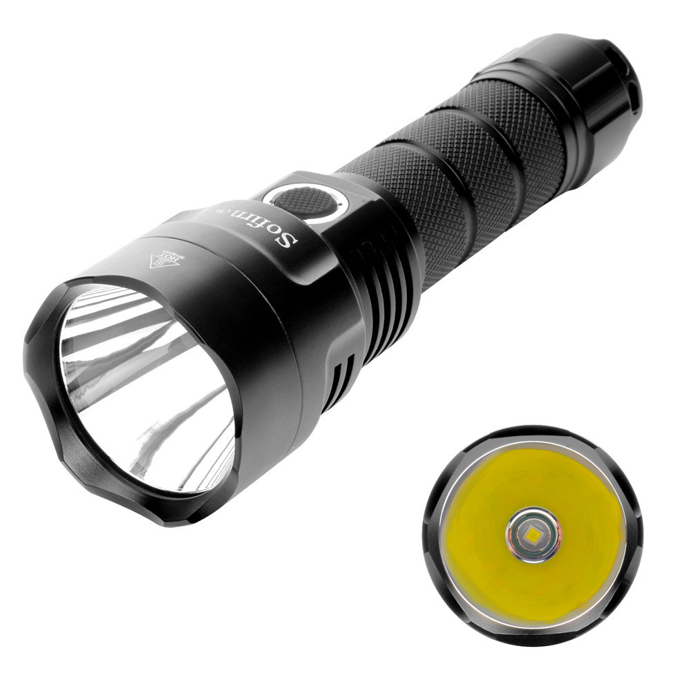 Brightest Tactical Flashlight 1800lm XHP35 HI LED  Long Range Torch Night Hunting Light