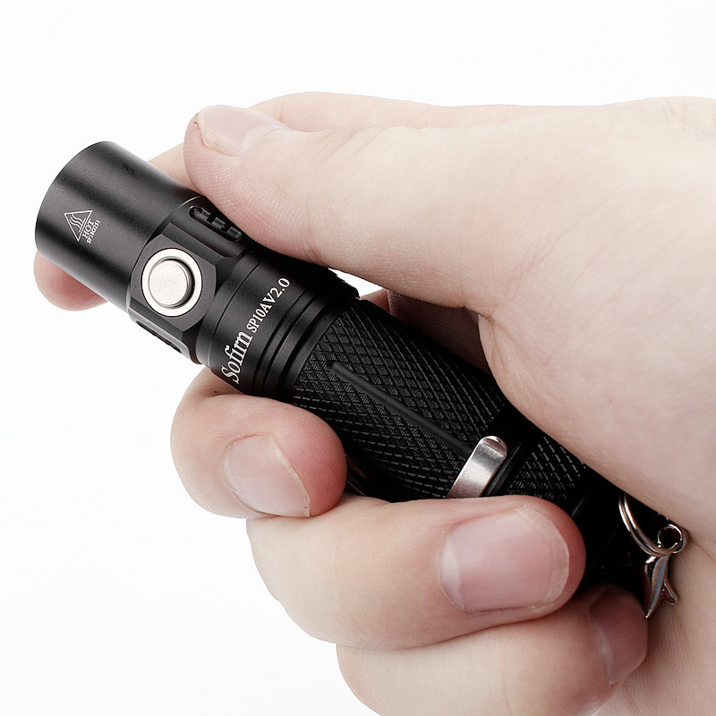 New  SP10s Waterproof XPG2 Aluminum Alloy Lamp Mini Flashlight AA 14500 Tactical LED Flashlight