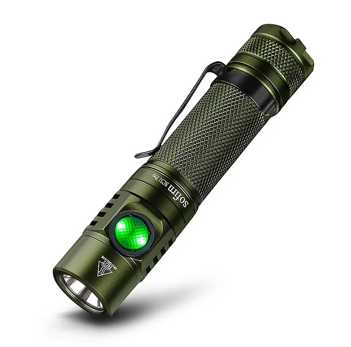 Factory Direct Selling Anduril 2 SST40 2000 Lumen 18650 Rechargeable Flashlight EDC Pocket Light with Clip