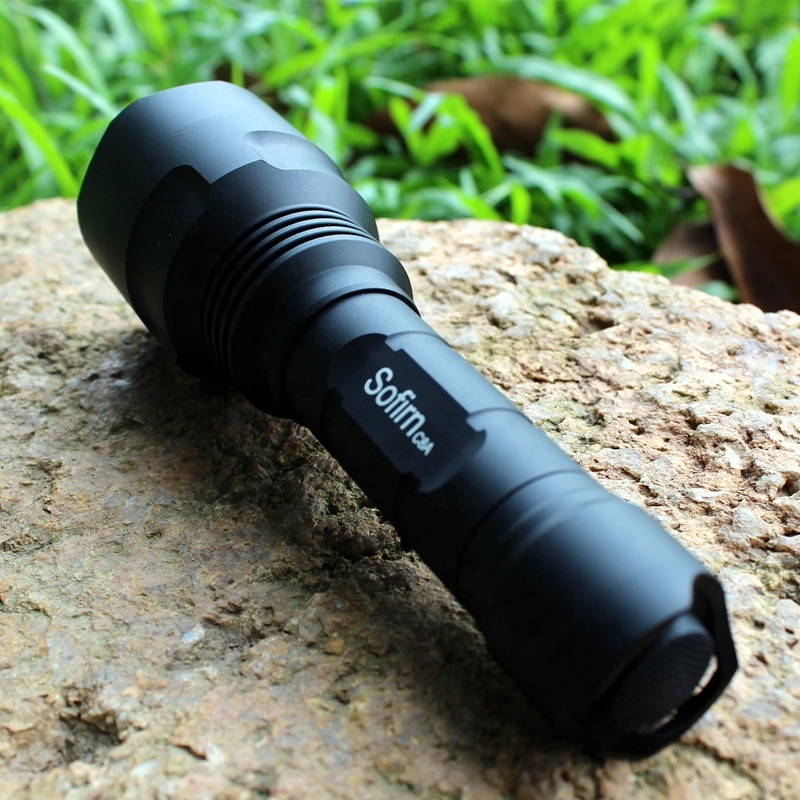 Selling black light flashlight Powerful small black light flashlight 6063 aircraft grade aluminum alloy led flashlight