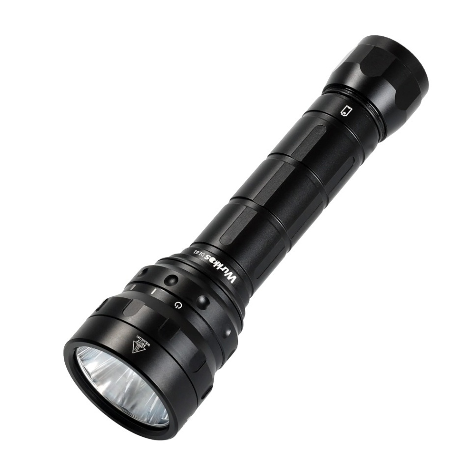 Wurkkos 7000lm 2*26650 IPX8 Waterproof LED 6* XPL2 Scuba Dive Light 4 Modes Magnetic Control Ring Diving Flashlight