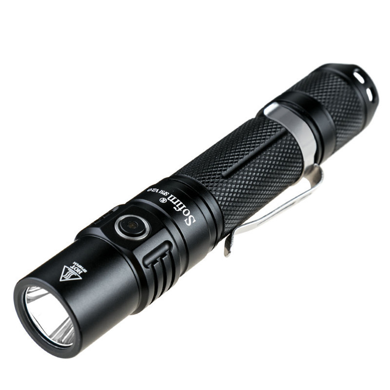 1200 Lumen LED Rechargeable Flashlight XPL HI Led Portable  5 modes Adjustable Flashlight 18650 Tactical Flashlight