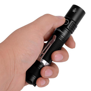 Logo Printed Aluminum 5 Modes Light Tactical Powerful Led 1200 Lumens  XPL HI Flashlight for Camping Hiking Emergency