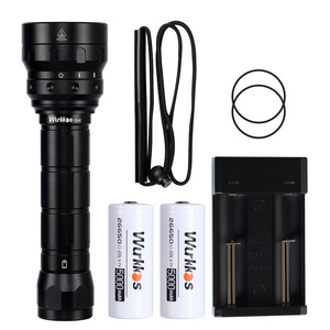 Wurkkos DL61 13000lumen Super Bright Powerful High Power Aluminum Waterproof LED Diving Torch Flashlight