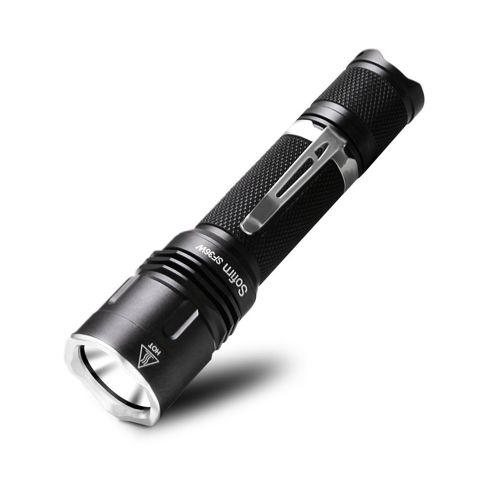 2023 New Aluminum Power Style  Led Torch Rechargeable mini Flashlight clip-on led flashlight