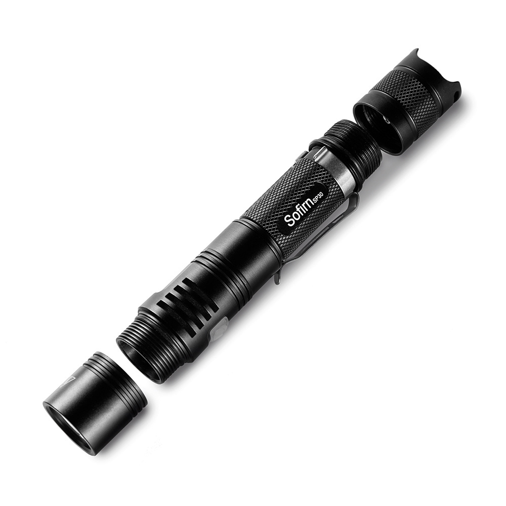 Sofirn 3.7v voltage hunting light real XPL led powerful 1000 lumens led flashlight 6 modes