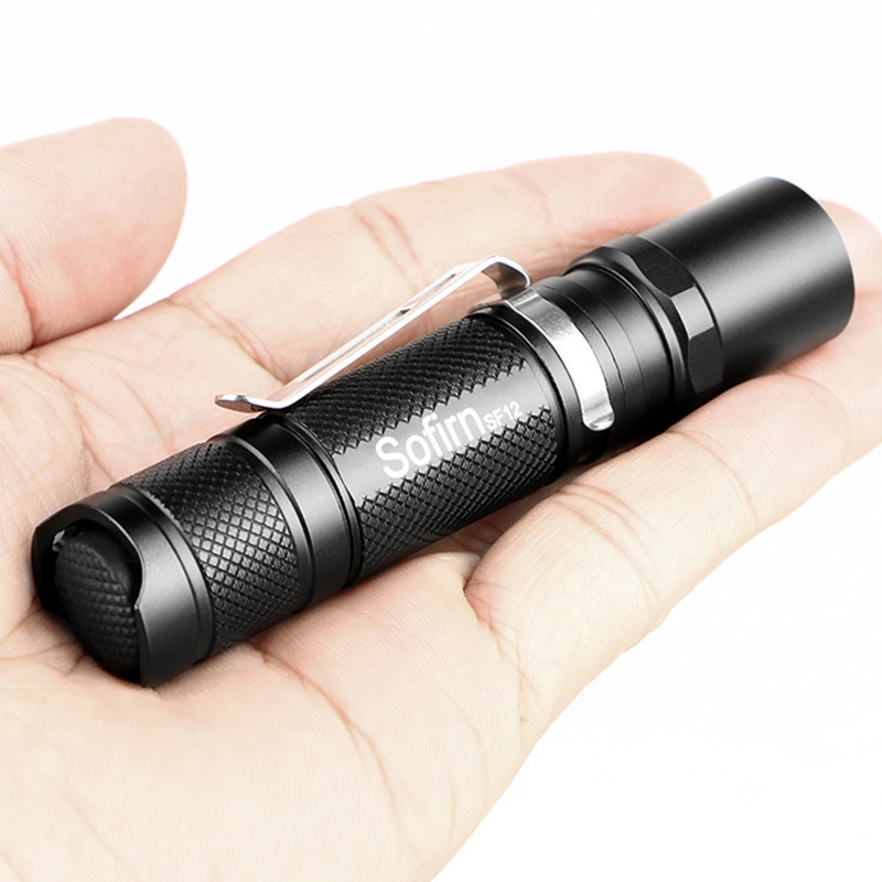 best quality 0.9-4.2V voltage IPX-8 waterproof real XP-G2 Pocket flat magnetic flashlight with 5 modes