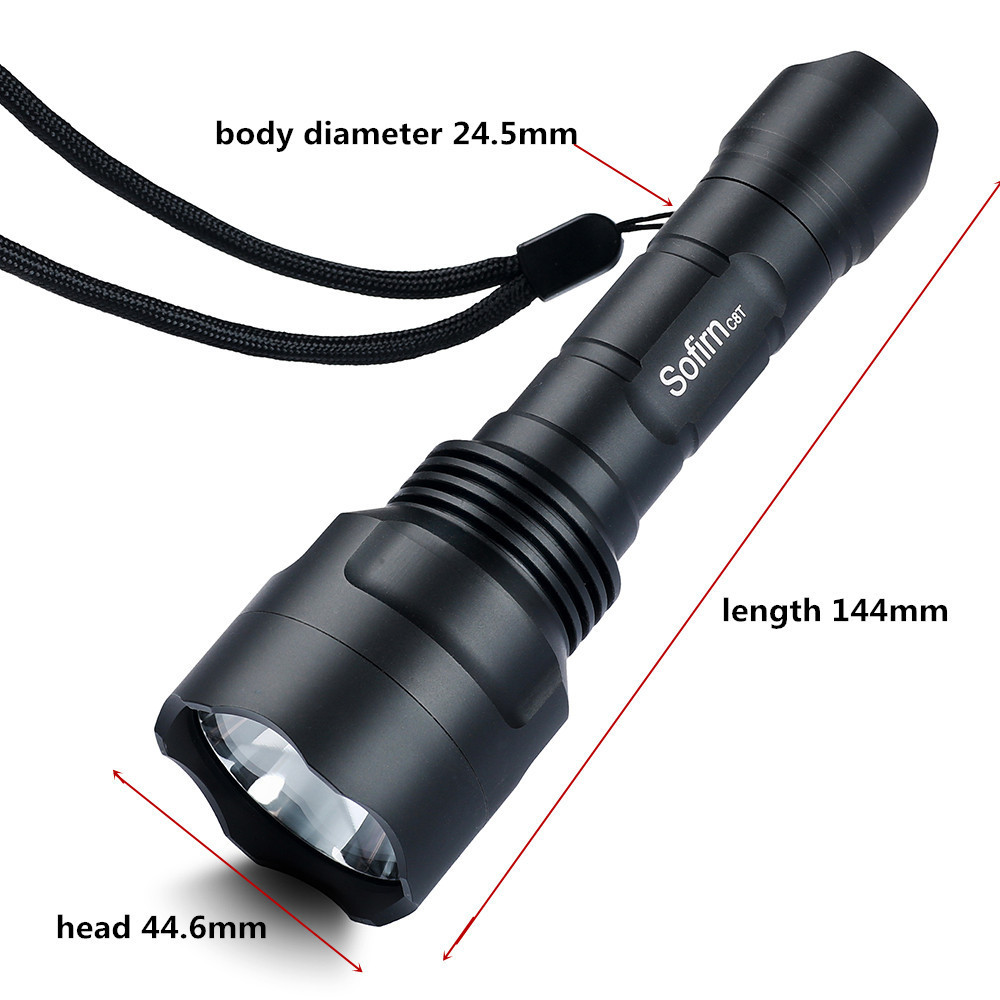 Sofirn High Power Torch Strong Light 1310 Lumen Tactical Led Flashlight