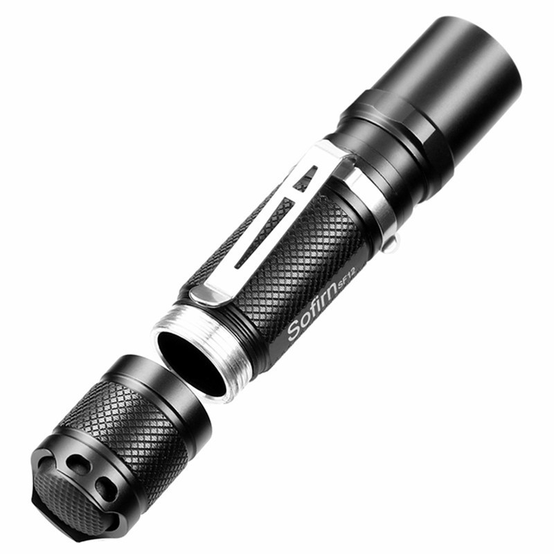 best quality 0.9-4.2V voltage IPX-8 waterproof real XP-G2 Pocket flat magnetic flashlight with 5 modes