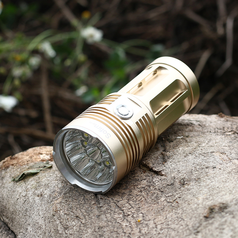 Sofirn SF34 Factory Wholesale Cheap Aluminum Flashlight 3000 Lumen Led Torch Light Rechargeable flashlight