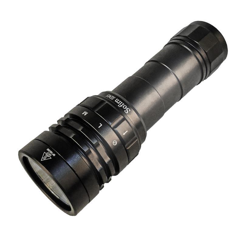 High Quality Dive Torch Underwater Diving Flashlight light with 18650 Battery