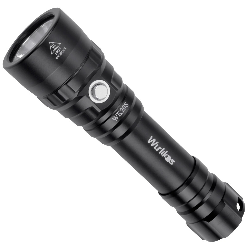 High Quality Wurkkos Underwater Flashlight SST40 Super Bright 2000lm 18650 Rechargeable Torch Diving Light