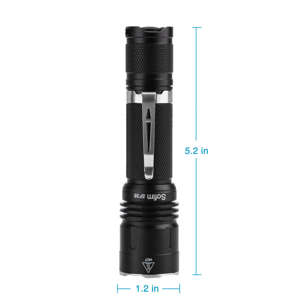 Camping Lamp Customized Aluminum Torch  XP-L-V6 5 Modes Torch Light Pocket Light Bike Camp led flashlight