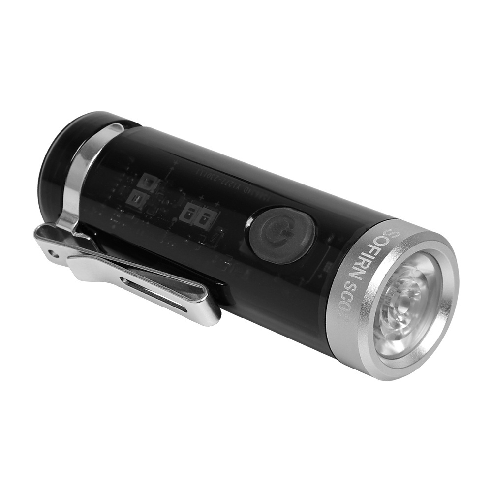 Sofirn Mini Flashlight 330lm 90 CRI LED Keychain Sidelight with RGB Indicator Multiple Modes mini Pocket LED Torch