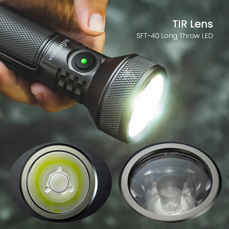 Sofirn IF22A High Quality 2100lm 697M Long Throwing Torch Outdoor USB Rechargeable Powerful LED Flashlight