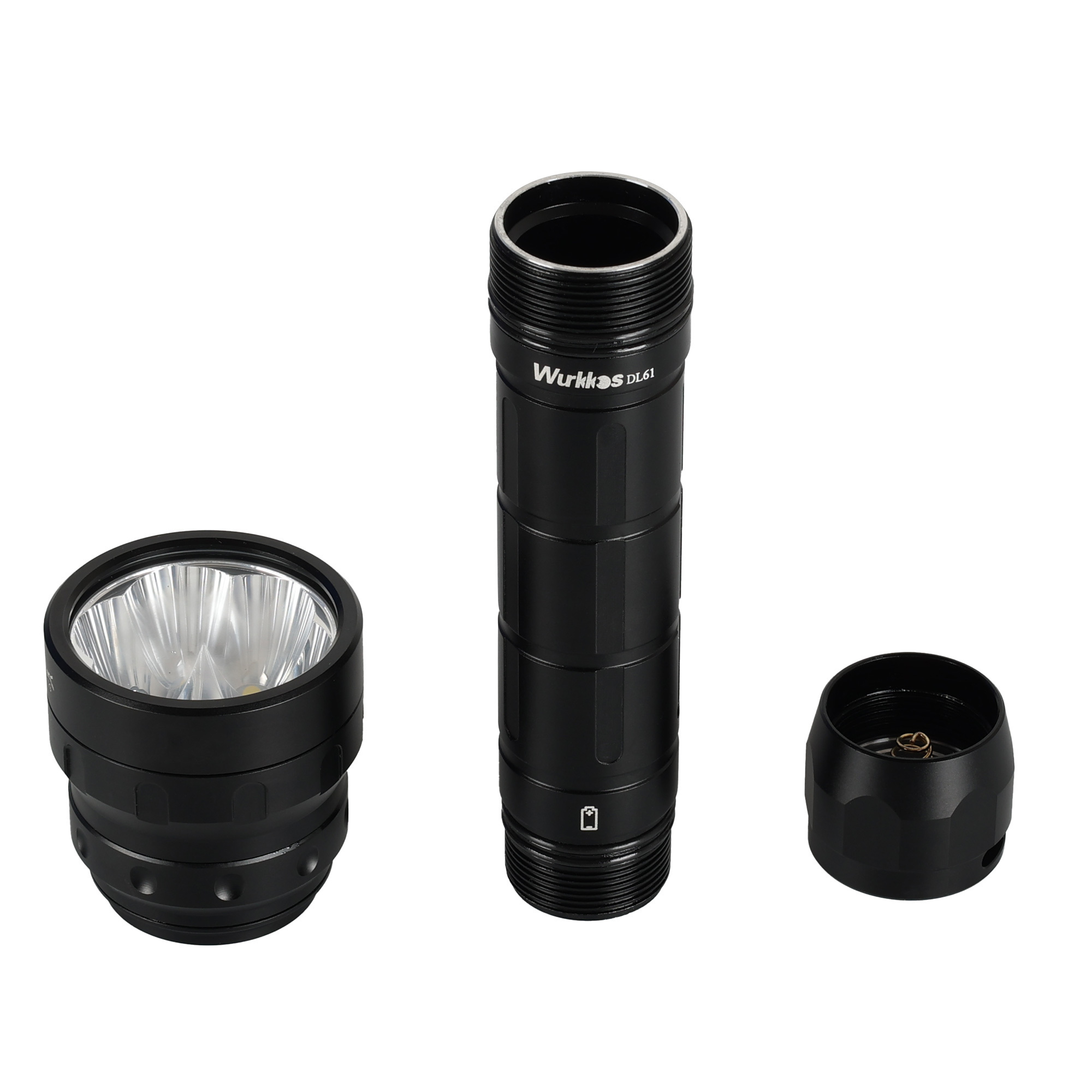 Wurkkos DL61 13000lumen Super Bright Powerful High Power Aluminum Waterproof LED Diving Torch Flashlight