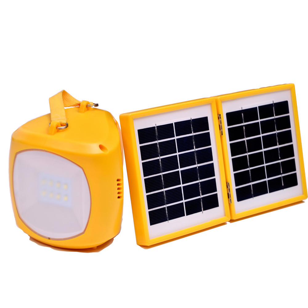 Durable small solar led camping latern customized logo