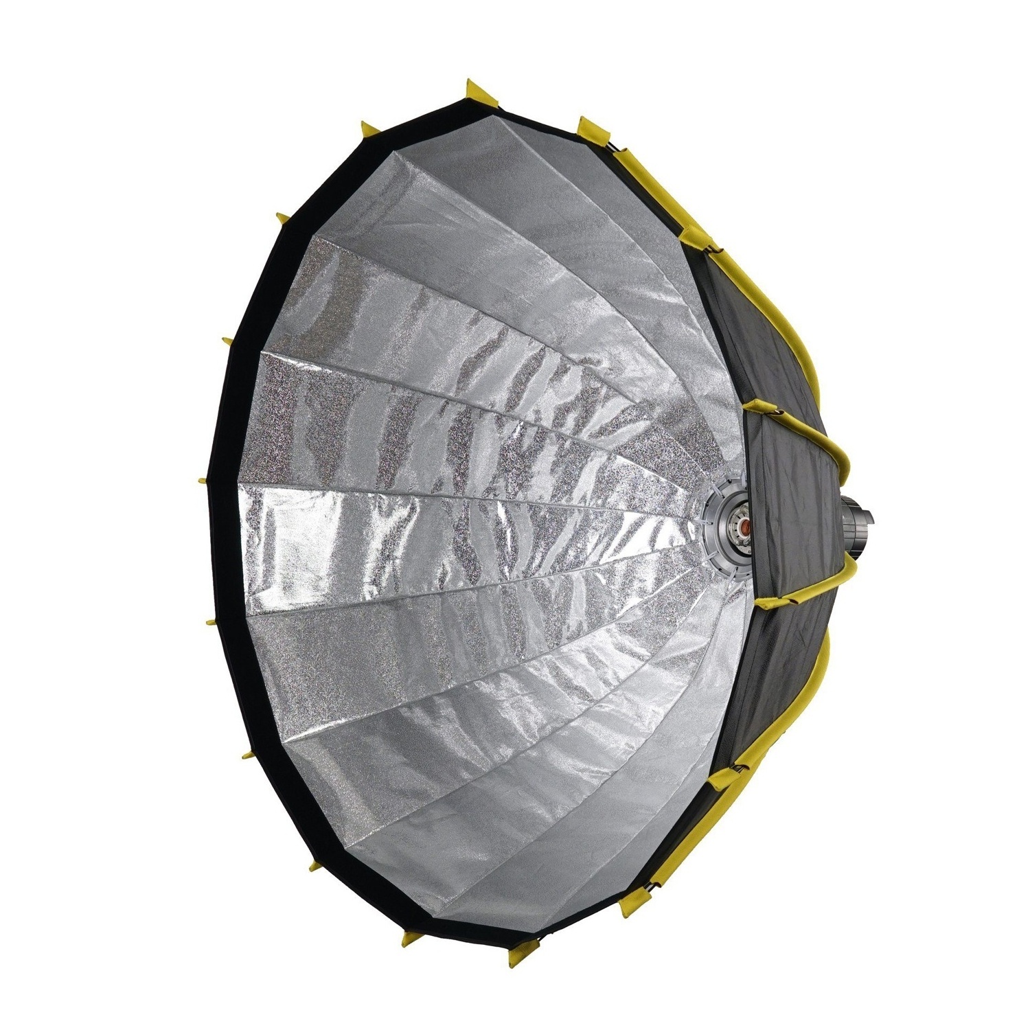 90cm Profond Quick Open Hexadecago Installation Deep Parabolic Umbrella Softbox Reflective Focusing Rod System