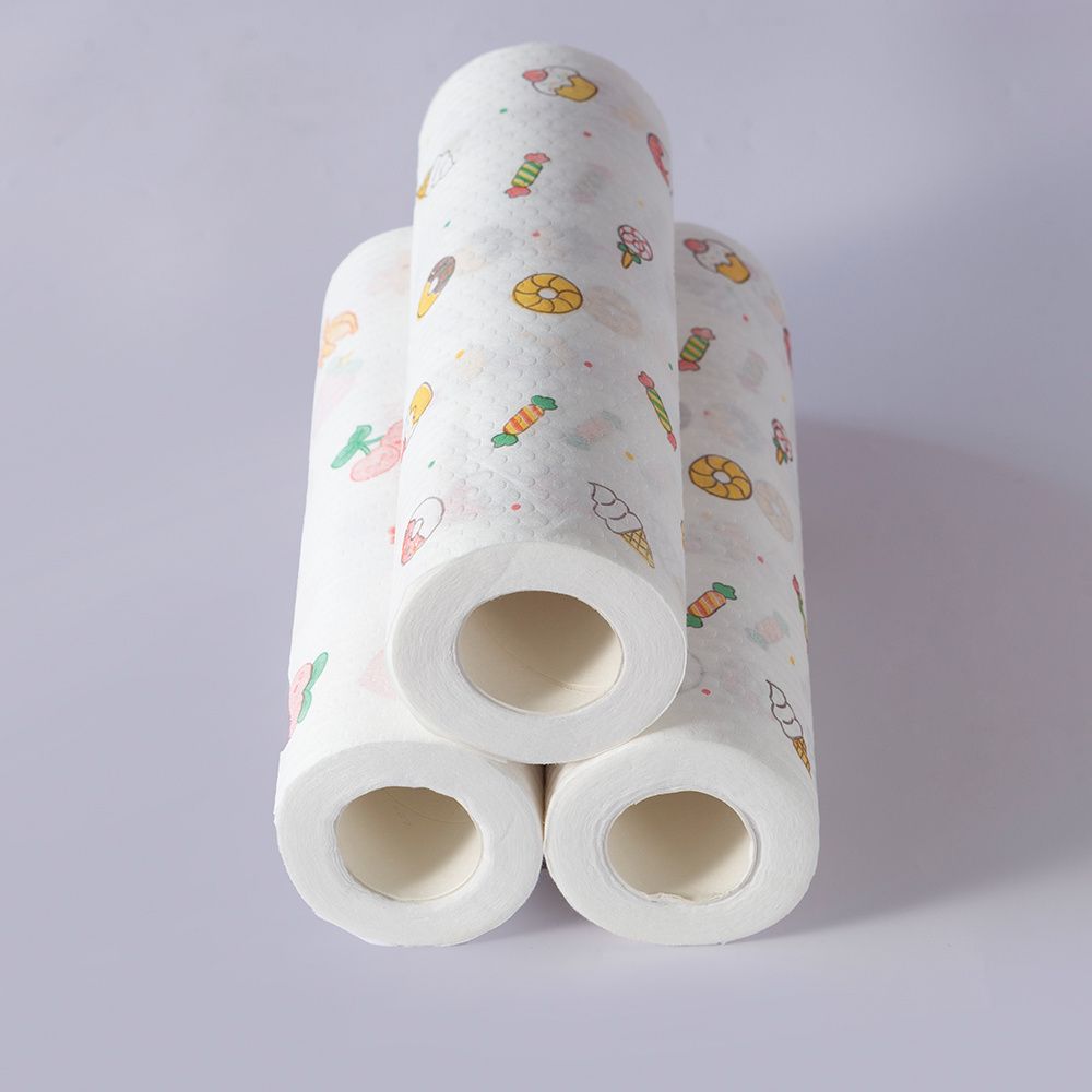 Cheap price embossed individually wrapped  supplier absorption kitchen towel tissue kitchen paper