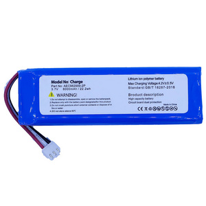 Charge 1 Battery For JBL Charge1 Speaker 3.7V 6000mAh Batarya Replacement Li-ion Batteries Rechargeable AEC982999-2P Battrie