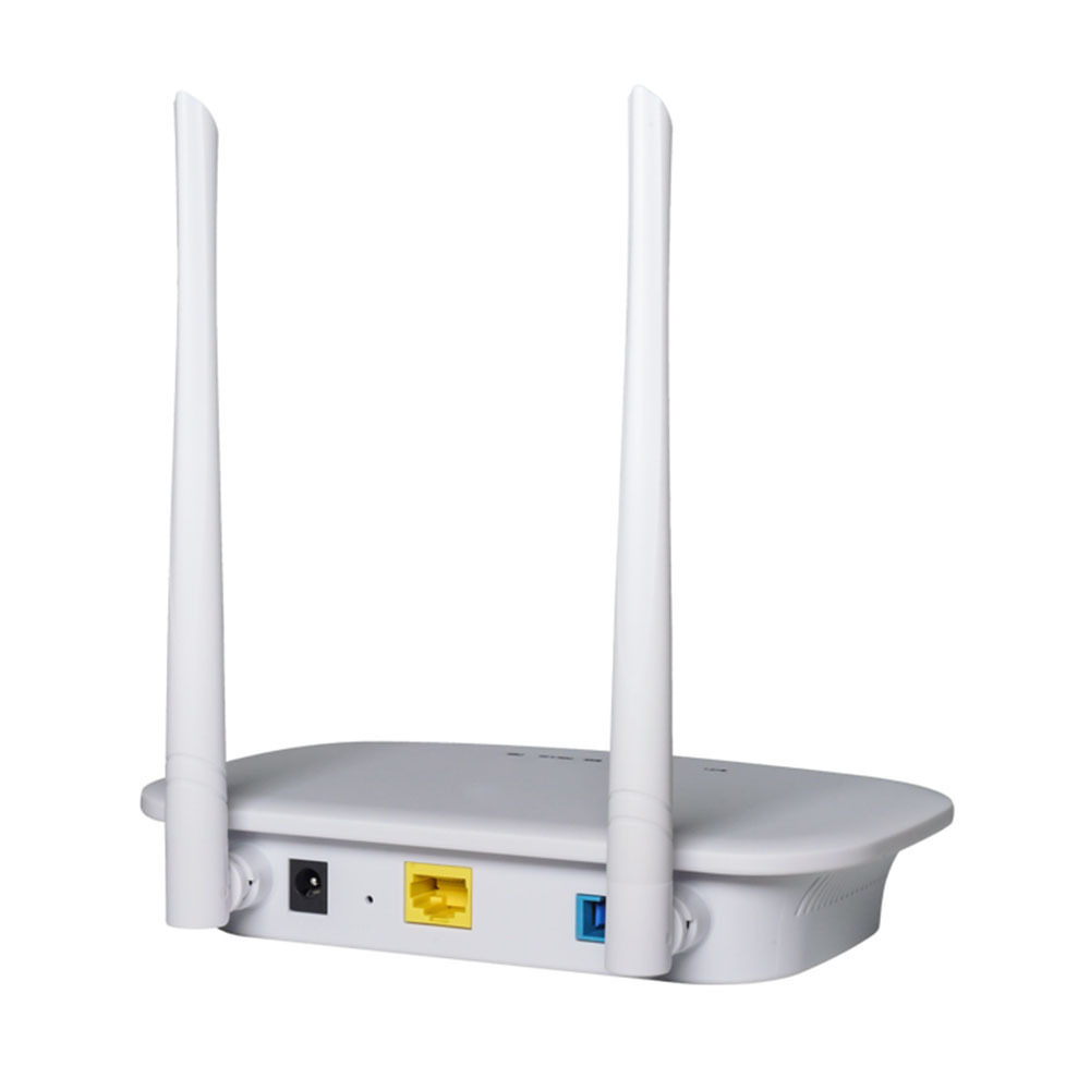 FTTX 27dbm onu wifi router dual antenna Realtek Chipset 1GE XPON ONU