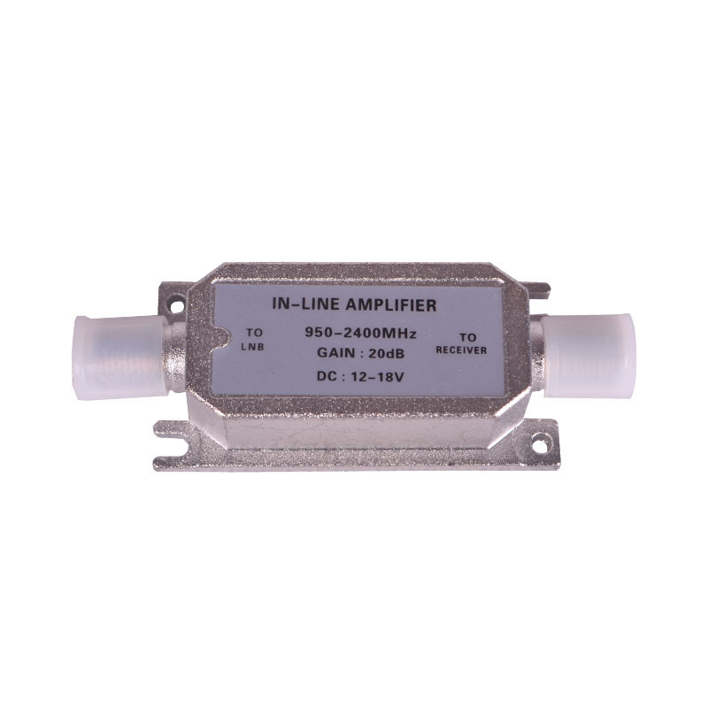 Frequency from 950-2400MHz Satellite In Line Amplifier