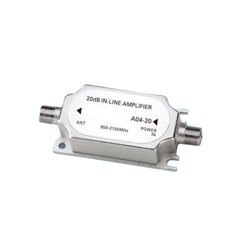 20db In Line Amplifier 2150mhz Satellite Signal Amplifier