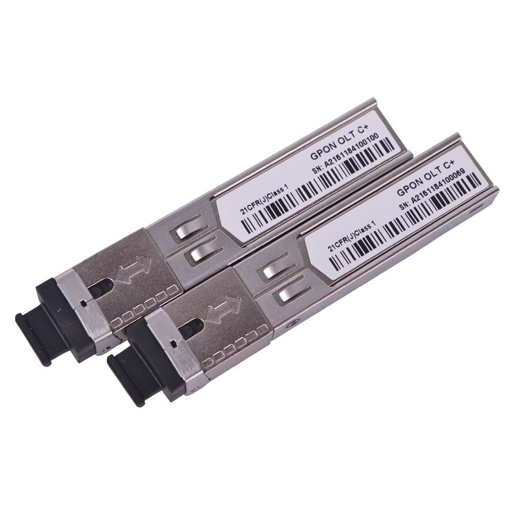 SC BIDI SFP Price Single Mode Fiber Optical Class C+ Pon Module 20km GPON OLT SFP Transceivers