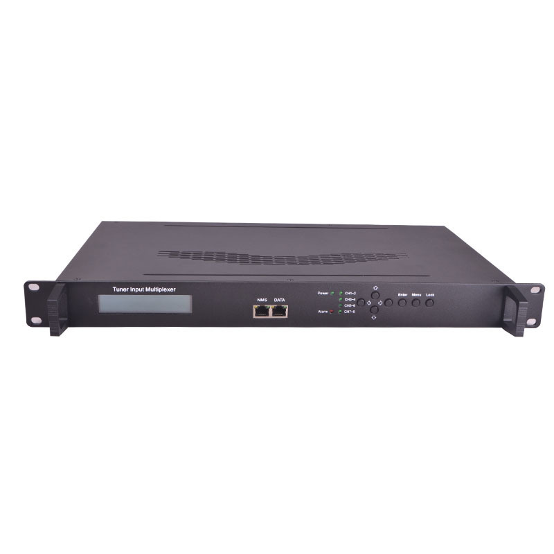 Multiple Channel TS Video Satellite Analog Signal TV Broadcasting Multiplexer 8 Tuner