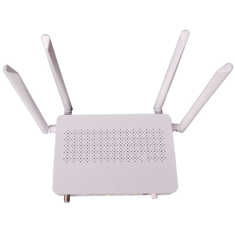 Softel XPON ONU HUAWEI HN8145V 4GE+CATV+2.4G&5G WIFI Dual Band XPON ONU 4 Antennas