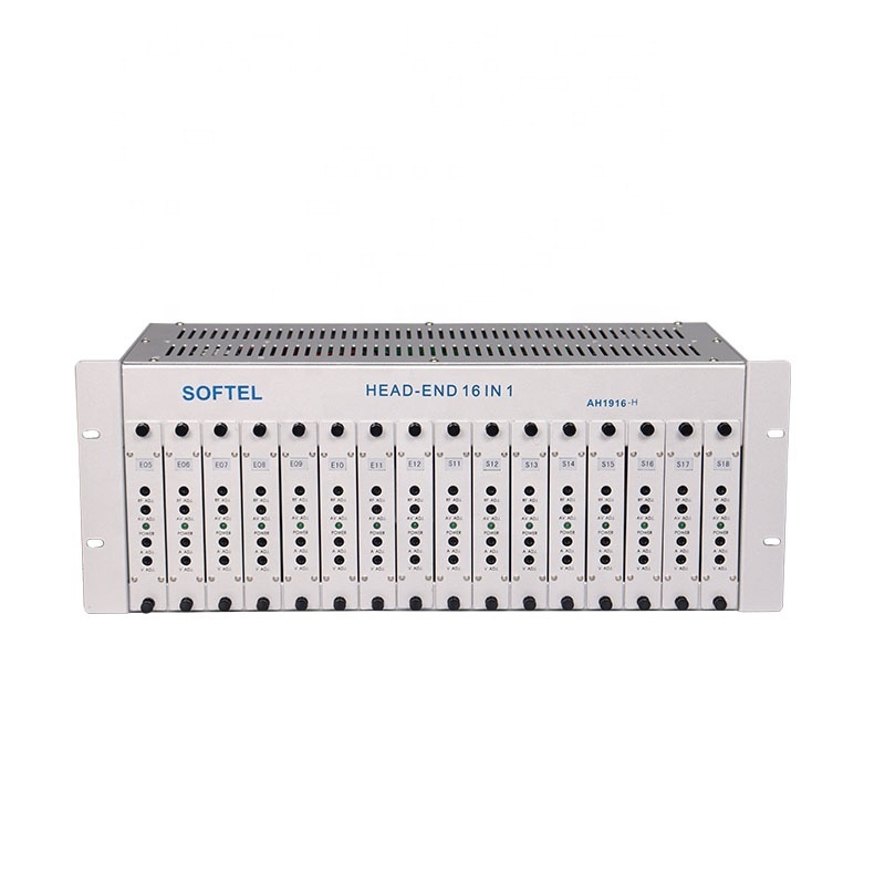 SOFTEL catv 16/24 channel modulators analog catv RF modulator HD input RF output modulator