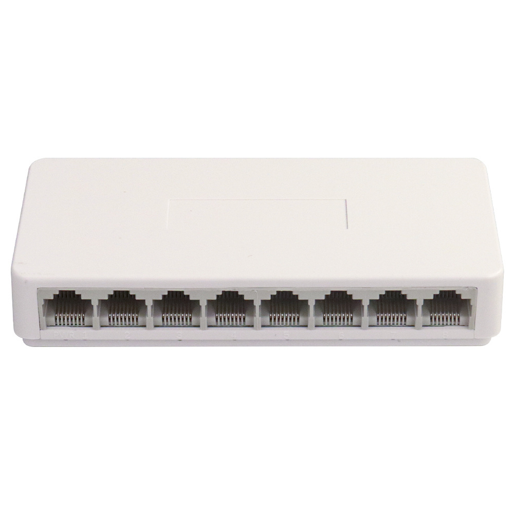 Softel Low Power Consumption automatic 10/100Mbps CCTV Gigabit Ethernet router 8 ports network switches