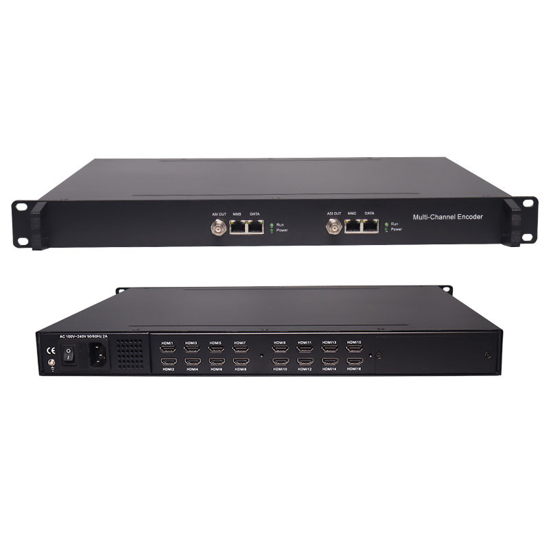 Multi-Channel encoder 24 HD input MPEG4 HD encoder with OSD insertion