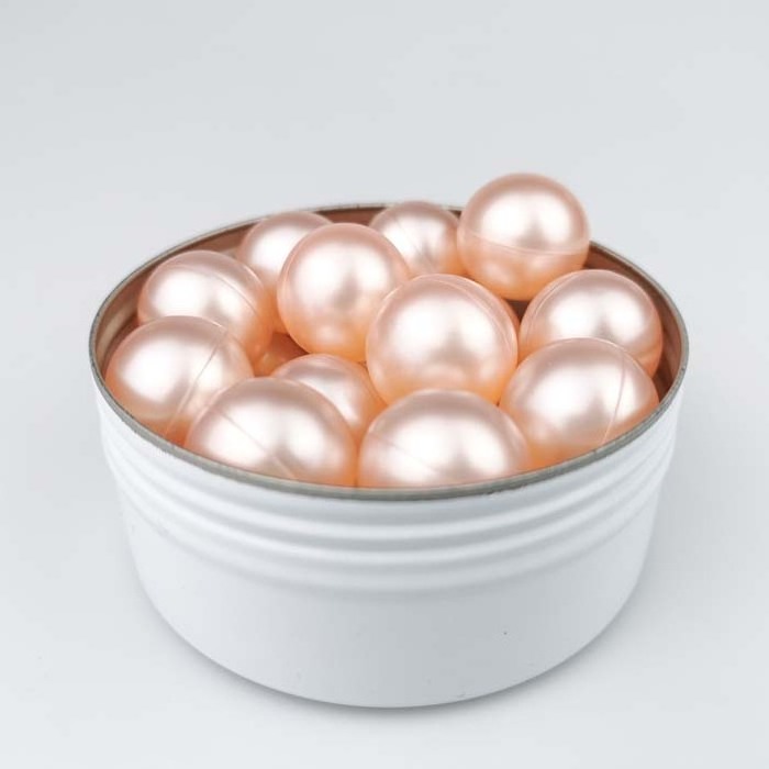 Factory direct sale 2cm round bath oil pearls for nourishing skin