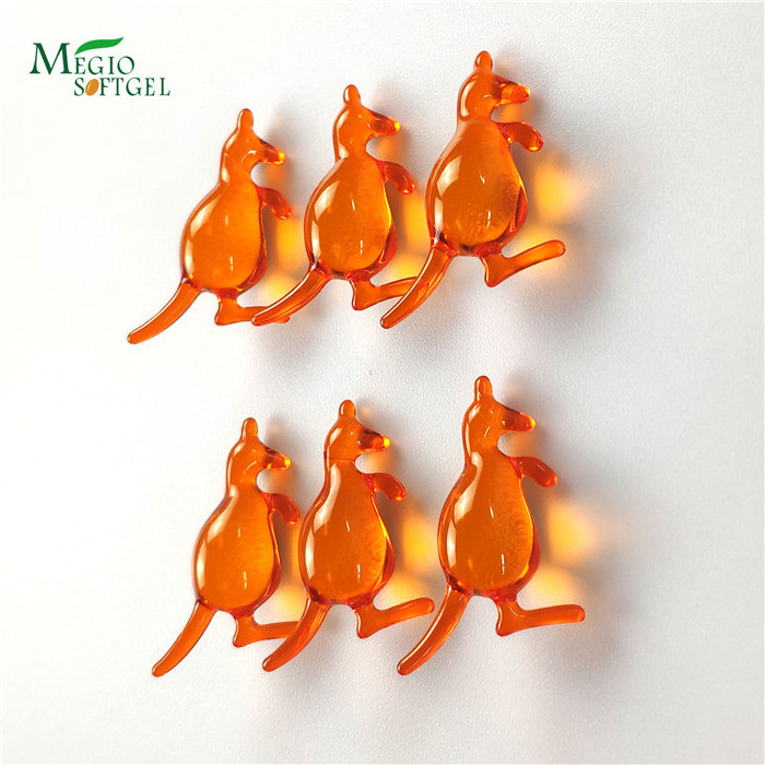 Animal shape Peal bath oil beads lovely kangaroo shaped