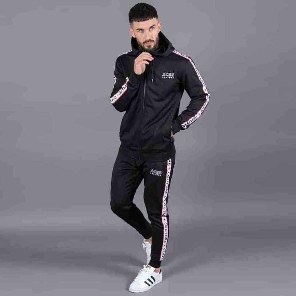 Wholesale Custom Track Pants Slim Fit Zipper Men Joggers sweatpants Wholesale Custom Track Pants Slim Fit Zipper Men Joggers