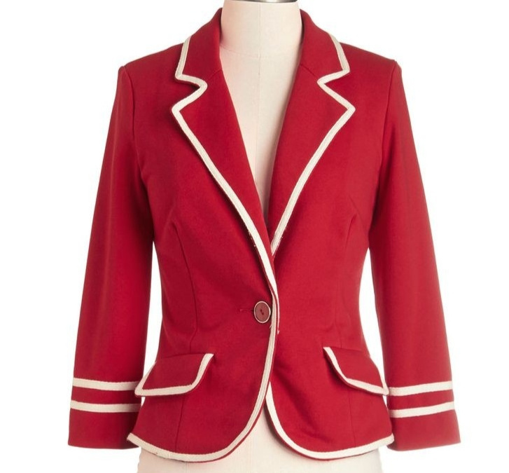 Delta Sigma Theta Sorority and fraternity  casual crest wool Blazer