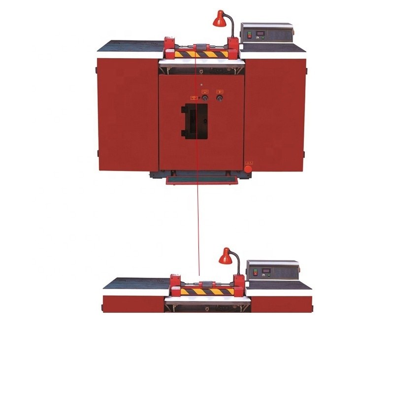 SOGUTECH 420mm width PLC band knife splitting machine