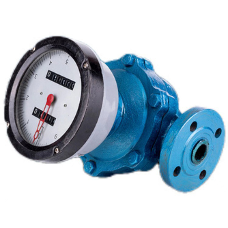 Positive displacement flowmeter hydraulic oil mechanical flow meter