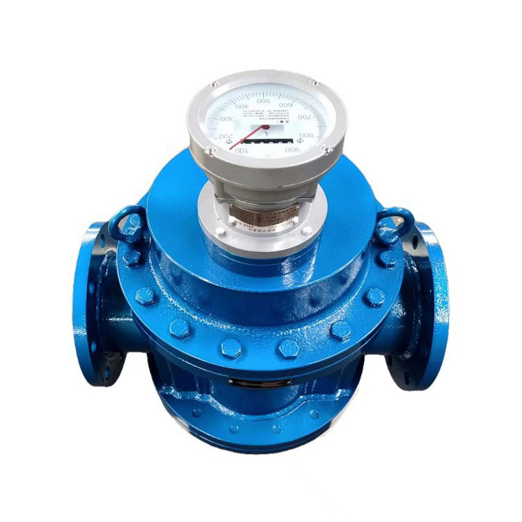 Positive displacement flowmeter hydraulic oil mechanical flow meter