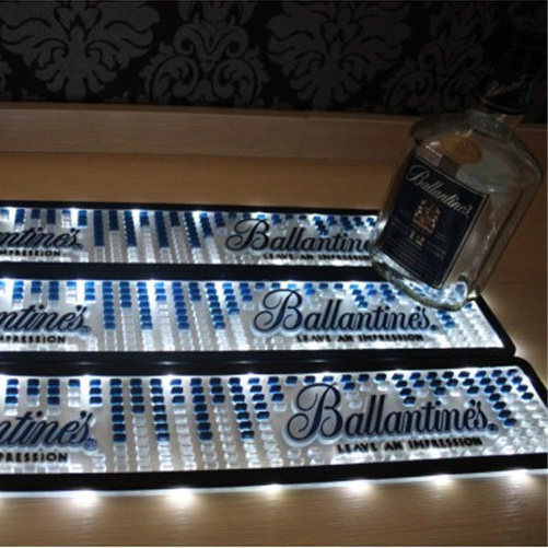 Electronic LOGO led bar mats