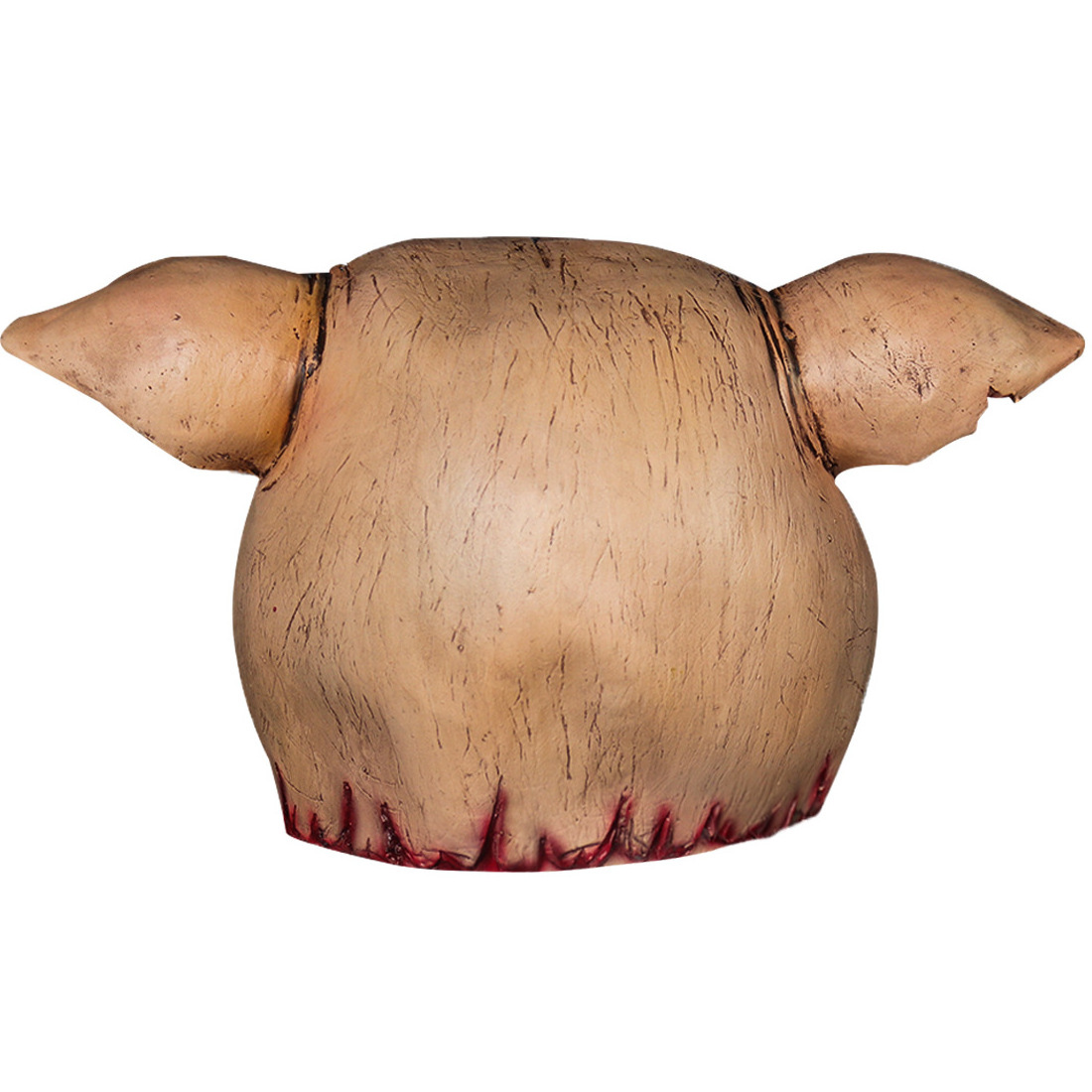 Scary Animal Latex Mask Halloween Cosplay Props Bloody Pig Head Butcher Horror Adult Head mask Halloween Costume Accessories