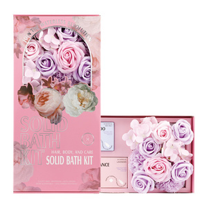 Luxury Mother's Day Christmas Valentine's Day  Body Flower Bath Soap Gift Set