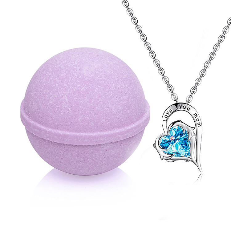 Bath bomb with pearl rings bath bomb with high quality gift ring inside bath bomb with gift