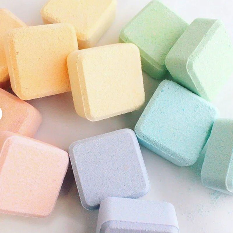 Aromatherapy Vapor Tablets Bath Bomb Cube Msds 100% Natural Ingredients Essential Oil Fizzies Aroma Shower Steamer