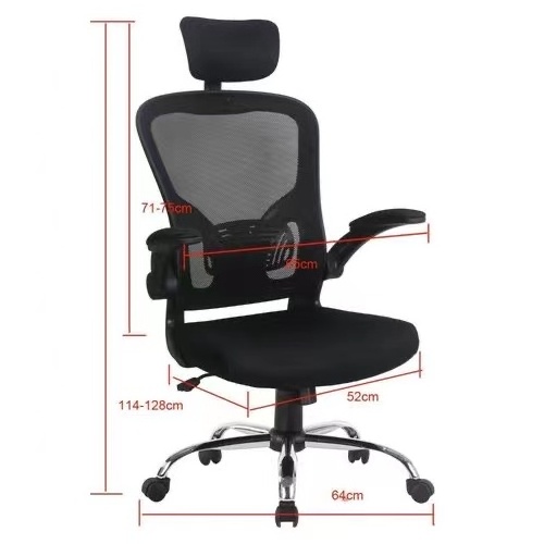 Customized Hot Selling Comfortable High Back Mesh Home Manager Office Chair