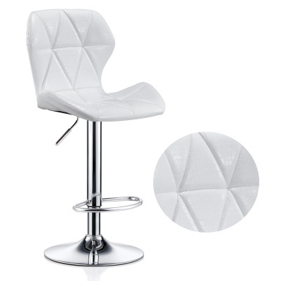 bar swivel chrome base lift chair modern swivel adjustable armless bar stools