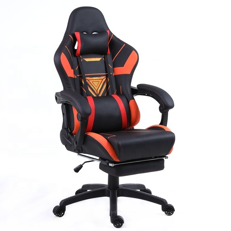 Factory Heavy Duty Commercial Synthetic Leather Gamer Cheap Gaming Massage Chair Swivel Chair